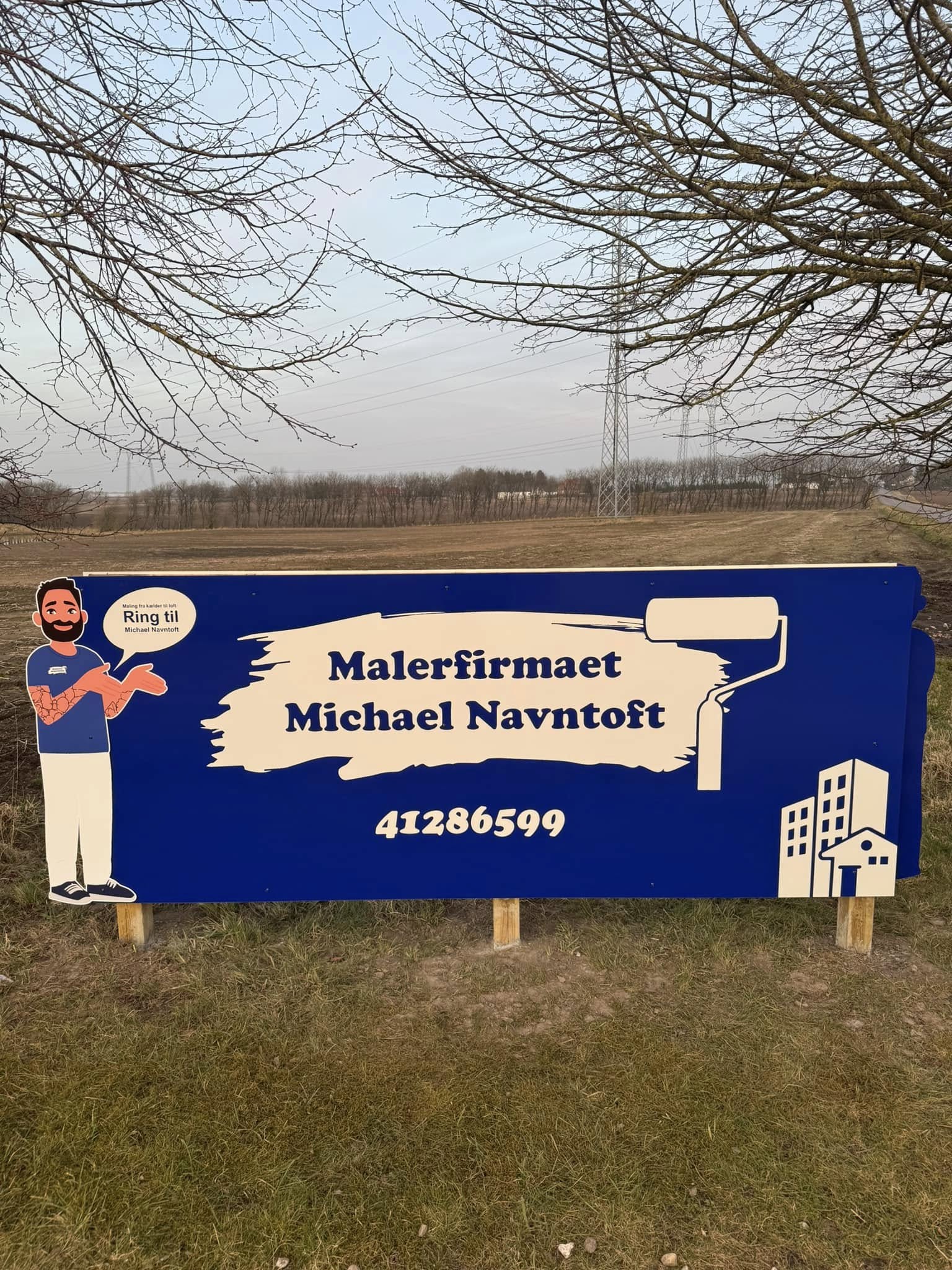 Malerfirmaet Michael Navntoft — facadeskilt, bildekoration og folie 5